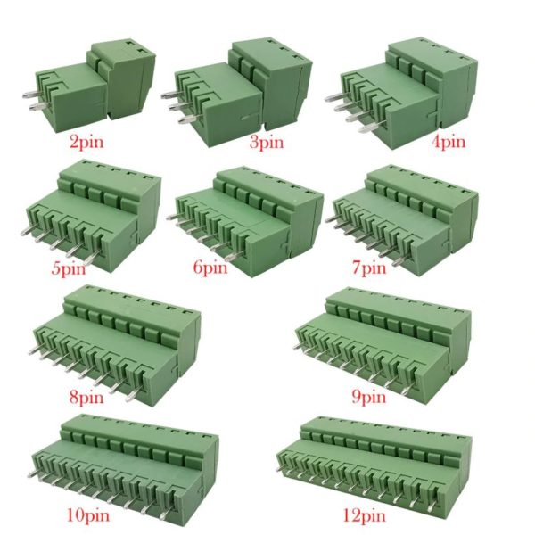 Összedugható sorkapocs 3.81mm (15EDG)  egyenes aljzat többféle méretben - Image 5