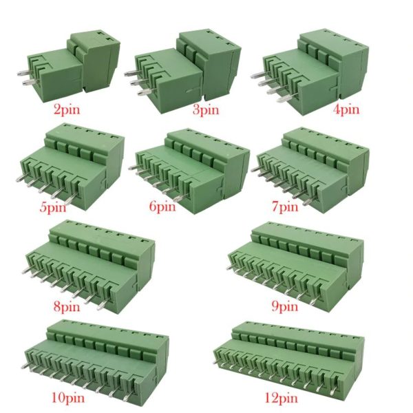 Összedugható sorkapocs 3.81mm (15EDG) dugó többféle méretben