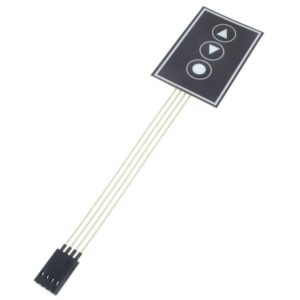 TM1638 LED kijelző 16 nyomógombbal Arduino modul