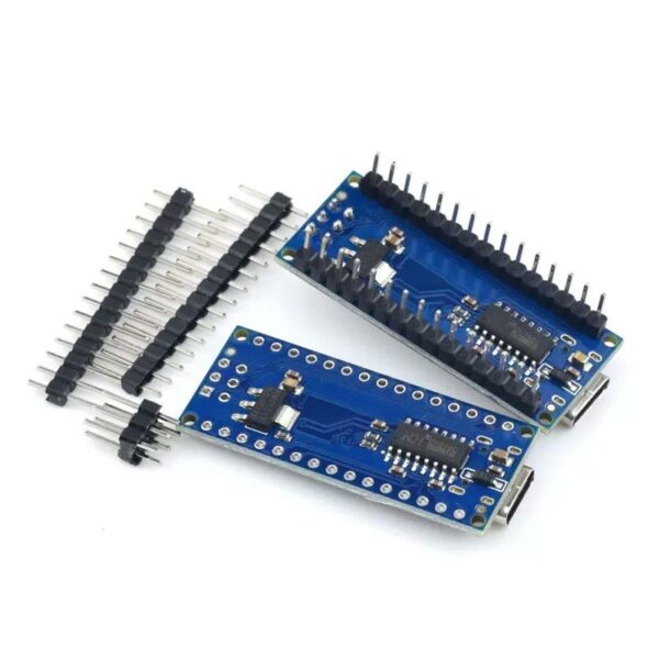 Arduino nano V3 fejlesztőpanel, ATmega 328P, CH340-el, microUSB - Image 2