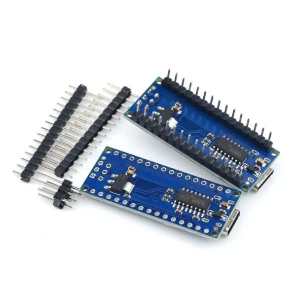 Arduino nano V3 fejlesztőpanel, ATmega 328P, CH340-el, microUSB