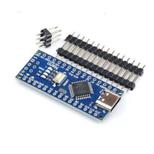 Arduino nano V3 fejlesztőpanel, ATmega 328P, CH340-el USB-C