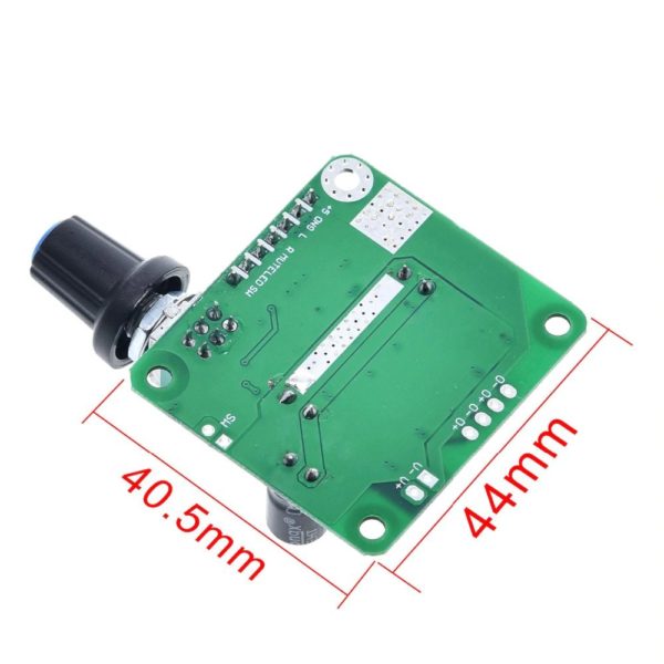 2x15W D osztályú erősítő modul bluetooth vevővel TPA3110 végfokkal - Image 2