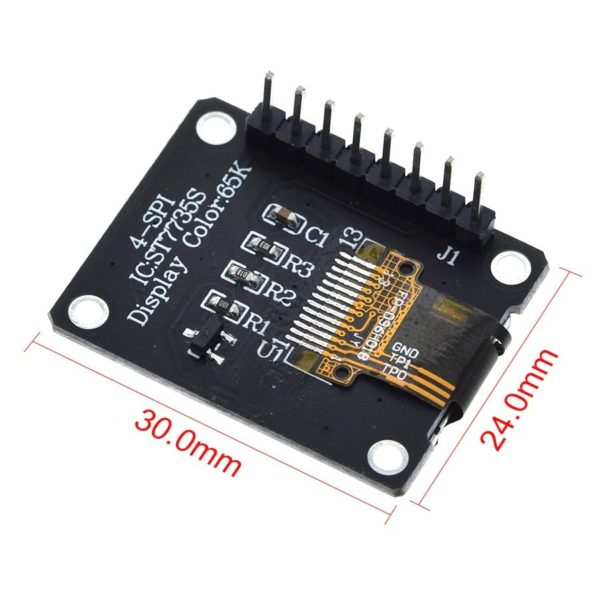 0.96"-os színes IPS kijelző ST7735S meghajtóval - Image 2