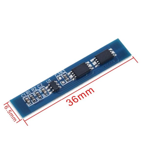 2S 3A BMS Li-ion akkumulátor védő modul balansz nélkül - Image 2