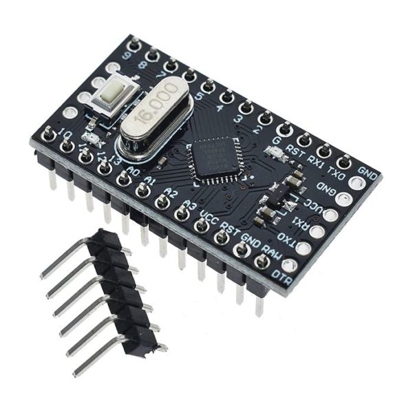 Arduino PRO Mini fejlesztőpanel ATmega168 mikrokontrollerrel