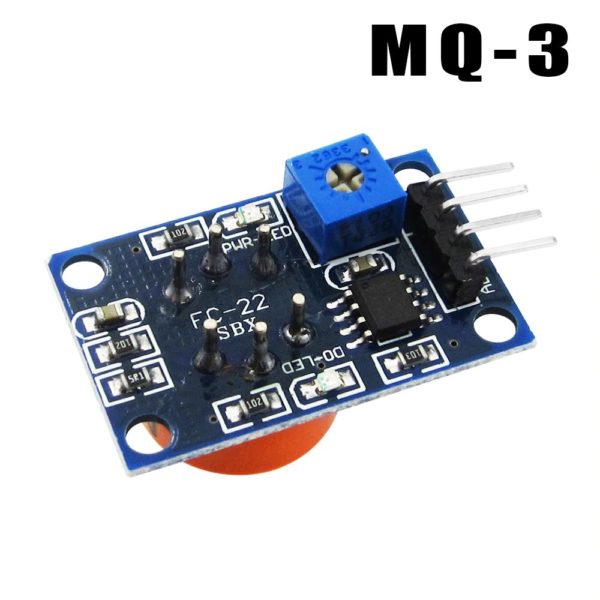 MQ-3 alkohol (etanol) szenzor modul