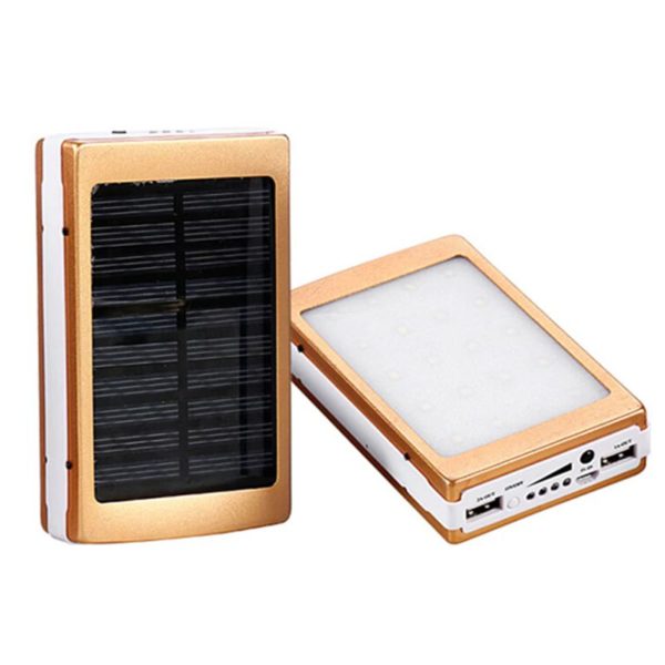 Napelemes powerbank ház 5 db 18650-es akkumulátorhoz - Image 2