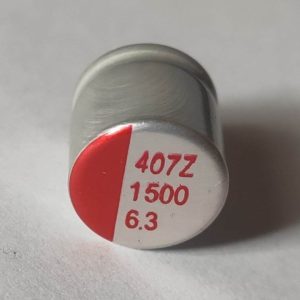 1500uF 6.3V alumínium polimer kondenzátor