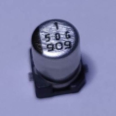 1uF 50V általános célú SMD elektrolit kondenzátor TEAPO GV
