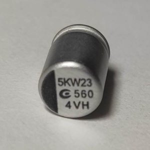 2.2uF 50V általános célú SMD elektrolit kondenzátor TEAPO GV