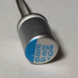 20 db 560uF 6.3V hosszú élettartamú alumínium polimer kondenzátor NCC PSE