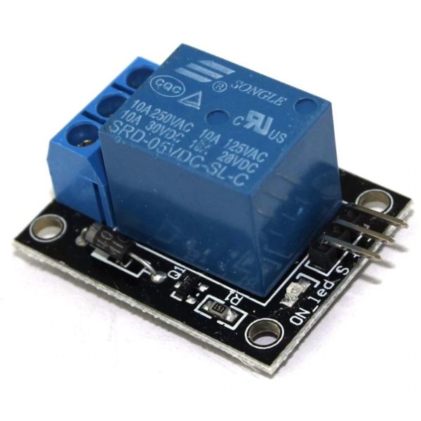 5V-os 1 csatornás relé modul KY-019