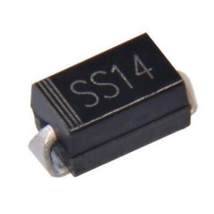 5 db SS14 SMD Schottky dióda, 1A, 40V