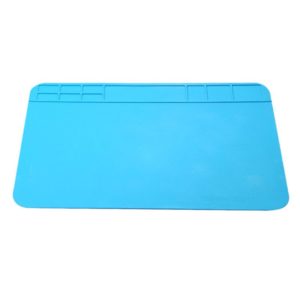 30x20 cm-es hőálló szilikongumi munkalap, forrasztáshoz