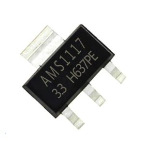 AMS1117 SMD lineáris stabilizátor IC, 800mA, többféle feszültségre