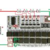 4S 80/100A BMS Li-ion akkumulátor védő modul balansz funkcióval - Image 3