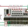 4S 80/100A BMS Li-ion akkumulátor védő modul balansz funkcióval - Image 2