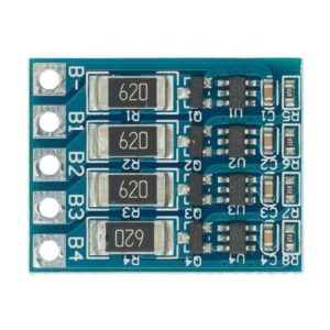 2-4 cellás Li-ion akkumulátor balansz modul