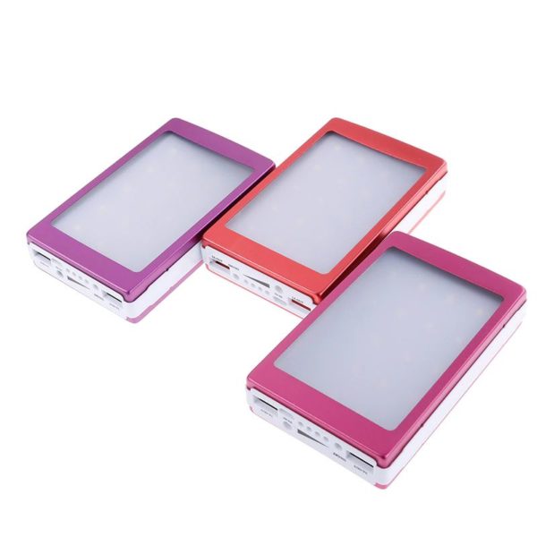 Napelemes powerbank ház 5 db 18650-es akkumulátorhoz - Image 4