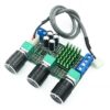 XH-M567 D osztályú erősítő hangszínszabályzóval TPA3116D2-vel, 2x50w