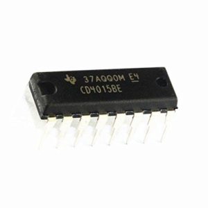 CD4015B dual 4 bites shift register