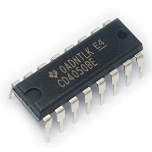 CD4017B CMOS decimális számláló IC