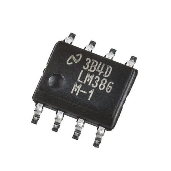 LM386M SMD kis teljesítményű audio erősítő IC