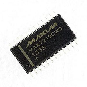 MAX7219CWG/EWG SMD 8 digit 7 szegmens LED kijelző meghajtó