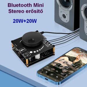 AP50L 2x20W digitális erősítő modul bluetooth vevővel