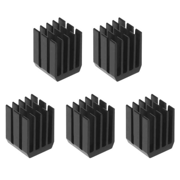 Pici alumínium hűtőborda, 9x9x12mm többféle színben - Image 3