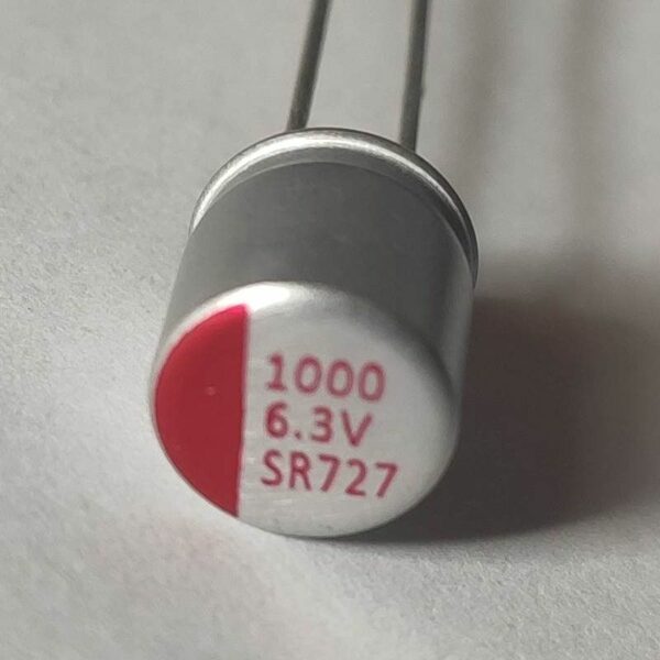 1000uF 6.3V alumínium polimer elektrolit kondenzátor