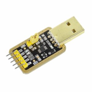 CH340E USB-soros illesztő modul, 3.3/5V-os