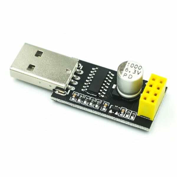 ESP-01 programozó USB-soros konverter CH340G-vel, 3.3V-os