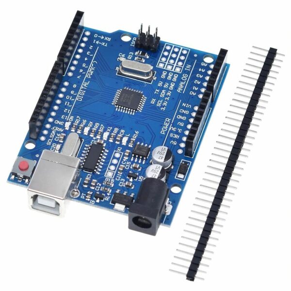 Arduino UNO R3 kompatibilis fejlesztőpanel ATmega328P CH340G
