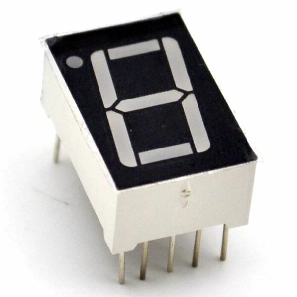 5161BB 1 digit 7 szegmenses kék LED kijelző, 0.56", közös anód - Image 2