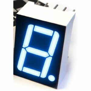 5161BB 1 digit 7 szegmenses kék LED kijelző, 0.56", közös anód