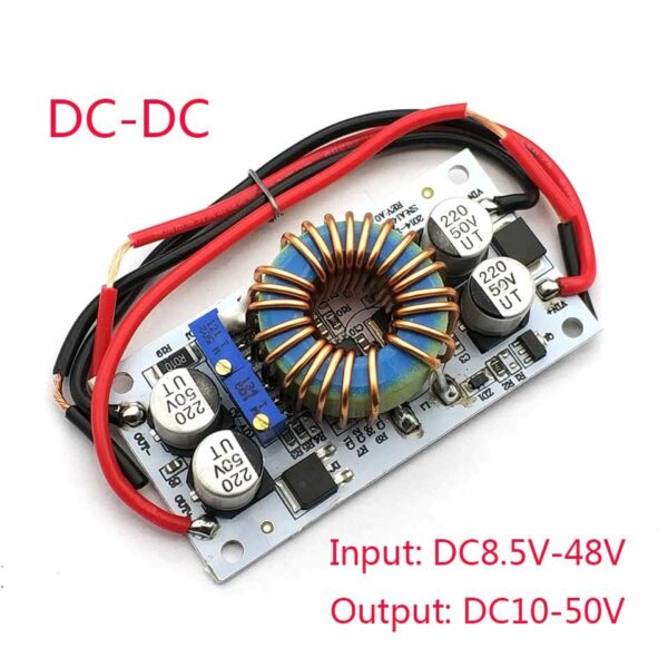 50V 8A DC-DC feszültségnövelő boost konverter modul