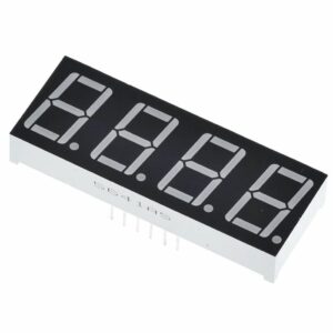 5161BB 1 digit 7 szegmenses kék LED kijelző, 0.56", közös anód