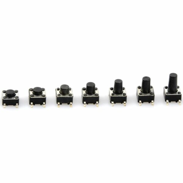 5 db 6x6x8mm SMD nyomógomb mikrokapcsoló