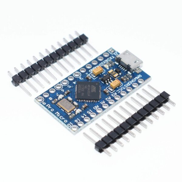 Arduino Pro Micro kompatibilis fejlesztőpanel ATmega32U4 5V 16MHz