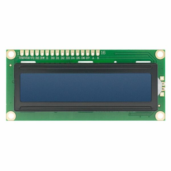 2x16 karakteres LCD modul kék háttérvilágítással - Image 3