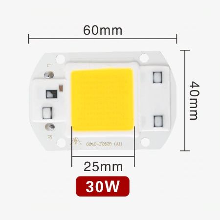 COB LED modul 30W 230V hideg vagy meleg fehér