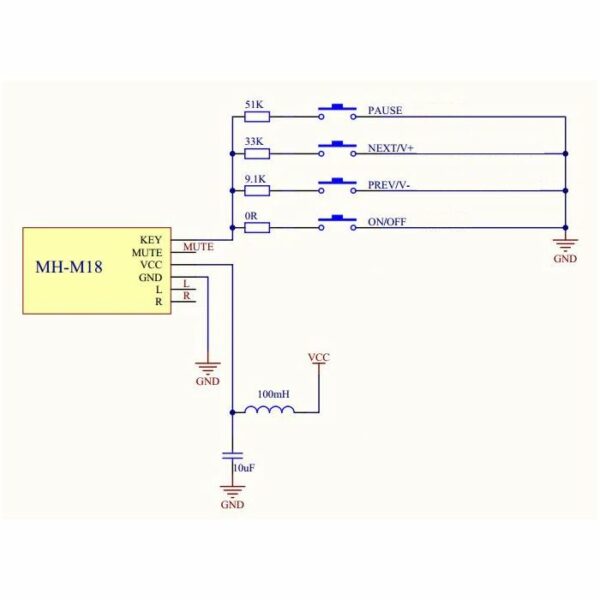 MH-M18 bluetooth audio modul - Image 2