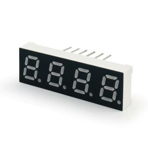 5621BS 2 digit 7 szegmenses piros LED kijelző, 0.56", közös anód