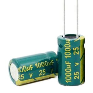 1000uF 25V low-ESR elektrolit kondenzátor