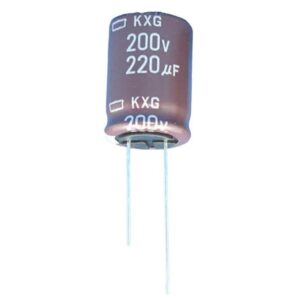 220uF 200V low-ESR elektrolit kondenzátor NCC KXG