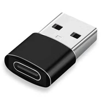 USB fém átalakító USB-A-ról USB-C-re