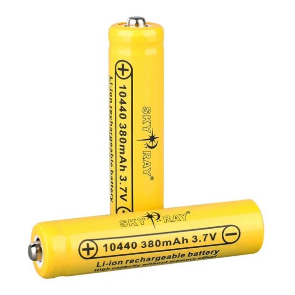 SkyRay 10440 3.7V Li-ion akkumulátor AAA méretben 350mAh