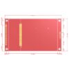 3.5" 320x480 pixeles SPI TFT touch kijelző modul SD kártyaolvasóval ILI9486 vezérlővel - Image 4